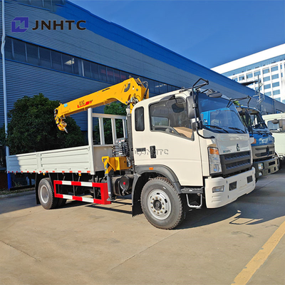 SINOTRUCK 4X2 6 চাকার কার্গো ট্রাক ক্রেন সহ ট্রাক মাউন্ট ক্রেন বিক্রয়ের জন্য