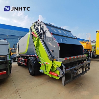 নতুন এফএডব্লিউ বর্জ্য ট্রাক 4x2 240HP 12m3 কম্প্যাক্ট বর্জ্য ট্রাক গরম বিক্রয়