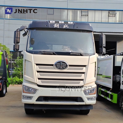 নতুন এফএডব্লিউ বর্জ্য ট্রাক 4x2 240HP 12m3 কম্প্যাক্ট বর্জ্য ট্রাক গরম বিক্রয়