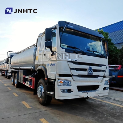 হাও তেল ট্যাঙ্কার ট্রাক 6X4 340HP 30000 লিটার জ্বালানী পরিবহন জ্বালানী ট্যাংকার ট্রাক