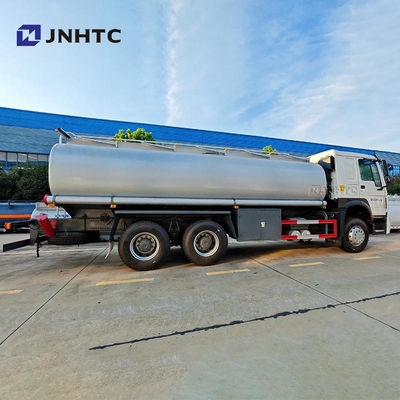 হাও তেল ট্যাঙ্কার ট্রাক 6X4 340HP 30000 লিটার জ্বালানী পরিবহন জ্বালানী ট্যাংকার ট্রাক