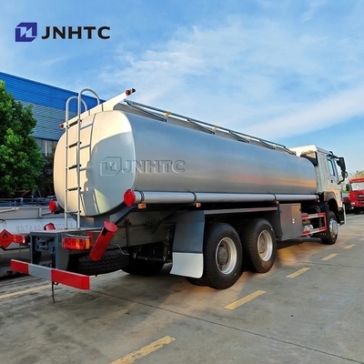 হাও তেল ট্যাঙ্কার ট্রাক 6X4 340HP 30000 লিটার জ্বালানী পরিবহন জ্বালানী ট্যাংকার ট্রাক