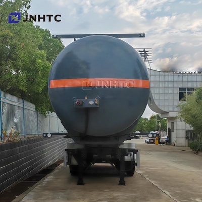 3 অক্ষ ডাইথিলামাইন ট্রান্সপোর্ট ট্রেলার জ্বালানী ট্যাঙ্ক সেমি ট্রেলার 33000 40000 লিটার জ্বালানী ট্রেলার
