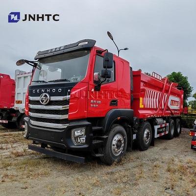 GENHOO 8x4 390HP ফ্রেকচারিং স্যান্ড ট্যাঙ্কার ট্রাক GENHOO চ্যাসি কেনা হবে