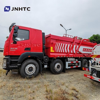 GENHOO 8x4 390HP ফ্রেকচারিং স্যান্ড ট্যাঙ্কার ট্রাক GENHOO চ্যাসি কেনা হবে