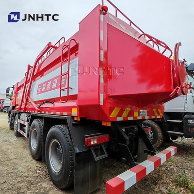 GENHOO 8x4 390HP ফ্রেকচারিং স্যান্ড ট্যাঙ্কার ট্রাক GENHOO চ্যাসি কেনা হবে