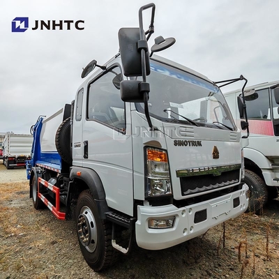 নতুন HOWO আবর্জনা ট্রাক 4X2 5CBM 105CBM আবর্জনা ট্রাক কম্প্যাক্টর আবর্জনা ট্রাক