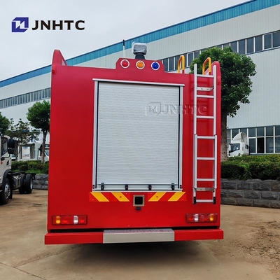 HOWO ফায়ার ট্রাক 12000L 6 X 4 জল এবং ফোম অগ্নি নির্বাপক উদ্ধার ট্রাক