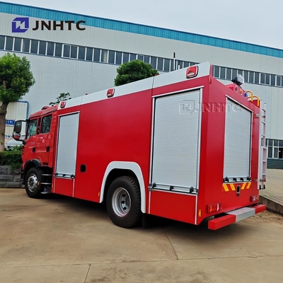 HOWO ফায়ার ট্রাক 12000L 6 X 4 জল এবং ফোম অগ্নি নির্বাপক উদ্ধার ট্রাক
