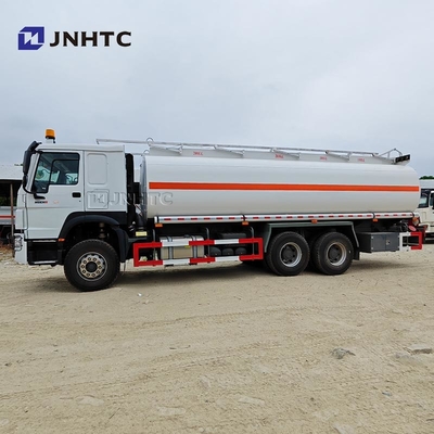হাও তেল ট্যাঙ্কার ট্রাক 6X4 400HP 30000 লিটার জ্বালানী পরিবহন জ্বালানী বিতরণ ট্যাংকার ট্রাক
