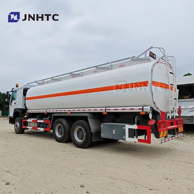 হাও তেল ট্যাঙ্কার ট্রাক 6X4 400HP 30000 লিটার জ্বালানী পরিবহন জ্বালানী বিতরণ ট্যাংকার ট্রাক