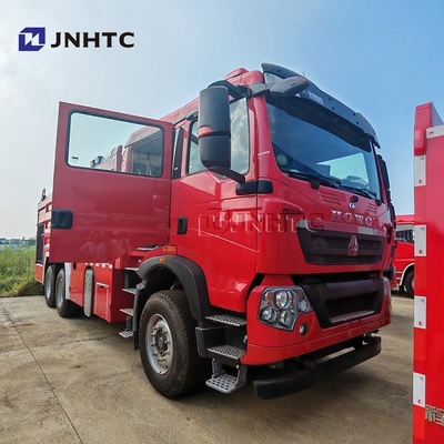 HOWO অগ্নিনির্বাপক ট্রাক 6X4 480hp 5000L ওয়াটার ফোম ট্যাঙ্কার অগ্নিনির্বাপক ট্রাক মিনি অগ্নিনির্বাপক ট্রাক