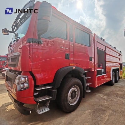 HOWO অগ্নিনির্বাপক ট্রাক 6X4 480hp 5000L ওয়াটার ফোম ট্যাঙ্কার অগ্নিনির্বাপক ট্রাক মিনি অগ্নিনির্বাপক ট্রাক