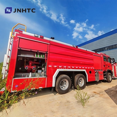 HOWO অগ্নিনির্বাপক ট্রাক 6X4 480hp 5000L ওয়াটার ফোম ট্যাঙ্কার অগ্নিনির্বাপক ট্রাক মিনি অগ্নিনির্বাপক ট্রাক