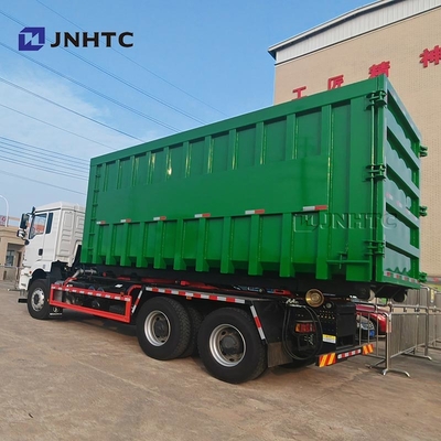 নতুন শ্যাকম্যান এইচ৩০০০ আবর্জনা ট্রাক ৬x৪ ৪০০hp ১০টি চাকার আবর্জনা কম্প্যাক্টর আবর্জনা বিন ট্রাক
