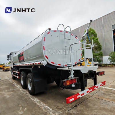 শ্যাকম্যান F3000 ওয়াটার ট্যাঙ্ক ট্রাক 6X4 255HP অ্যালুমিনিয়াম খাদ ওয়াটার ট্যাঙ্কার স্প্রিংকলার ট্রাক