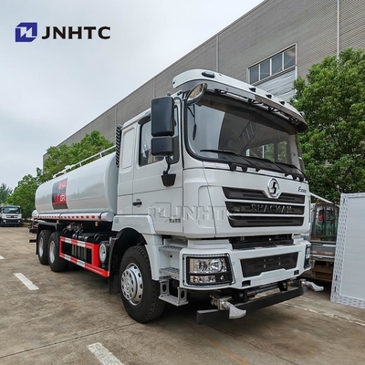 শ্যাকম্যান F3000 ওয়াটার ট্যাঙ্ক ট্রাক 6X4 255HP অ্যালুমিনিয়াম খাদ ওয়াটার ট্যাঙ্কার স্প্রিংকলার ট্রাক