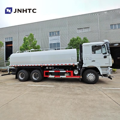 শ্যাকম্যান F3000 ওয়াটার ট্যাঙ্ক ট্রাক 6X4 255HP অ্যালুমিনিয়াম খাদ ওয়াটার ট্যাঙ্কার স্প্রিংকলার ট্রাক