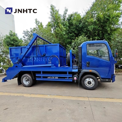নতুন HOWO বর্জ্য ট্রাক 4X2 5CBM 10CBM হুক আর্ম বর্জ্য ট্রাক বিক্রয়ের জন্য