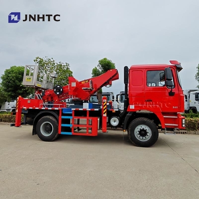 শ্যাকম্যান উচ্চ উচ্চতা অপারেশন এয়ারম্যান লিফট ওয়ার্ক প্ল্যাটফর্ম ট্রাক বিক্রয়ের জন্য