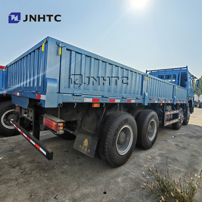 সিনোট্রুক হাও কার্গো ট্রাক 8x4 25 টন 380hp বেড়া কার্গো ট্রাক সস্তা এবং ভাল