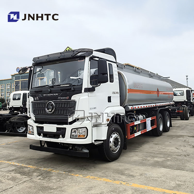 SHACMAN M3000 6X4 পেট্রল তেল পরিবহন ট্রাক 20000L জ্বালানি ট্যাংক ট্রাক ডিসপেনসর সঙ্গে