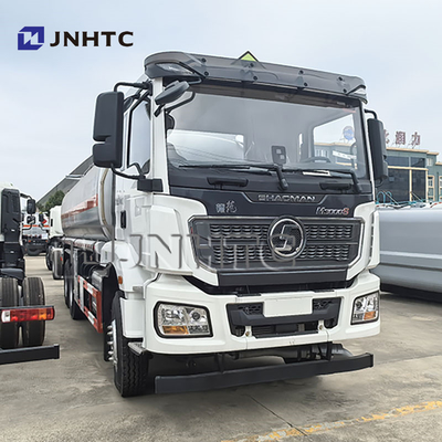 SHACMAN M3000 6X4 পেট্রল তেল পরিবহন ট্রাক 20000L জ্বালানি ট্যাংক ট্রাক ডিসপেনসর সঙ্গে