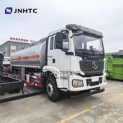 SHACMAN M3000 6X4 পেট্রল তেল পরিবহন ট্রাক 20000L জ্বালানি ট্যাংক ট্রাক ডিসপেনসর সঙ্গে