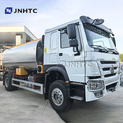 Hot Howo 6x4 340HP 15000 লিটার জ্বালানী তেল ট্যাঙ্ক ট্রাক বিক্রয়ের জন্য