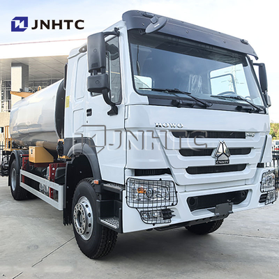 Hot Howo 6x4 340HP 15000 লিটার জ্বালানী তেল ট্যাঙ্ক ট্রাক বিক্রয়ের জন্য