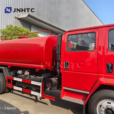 প্রস্তুতকারক HOWO 4x2 5000L জল ট্যাঙ্কার ফায়ার ট্রাক ফায়ার ফাইটিং ট্রাক সরঞ্জাম ফায়ার যানবাহন