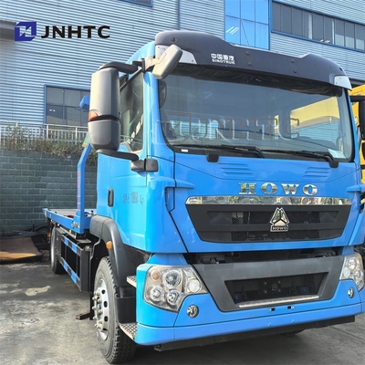 হাওও টিএক্স উইকার ট্রাক 4x2 6 চাকা 3 টন ফ্ল্যাটবেড কার ক্যারিয়ার উইকার ডিজেল জ্বালানী ট্যাগ ট্রাক