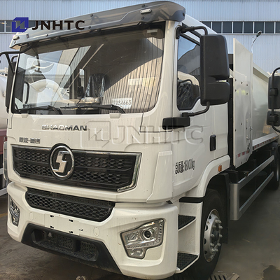 নতুন শ্যাকম্যান 4X2 5 টন 6 চাকা কম্প্যাক্টর আবর্জনা ট্রাক উচ্চ মানের