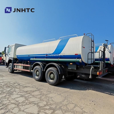 হুও স্প্রিংলিং ওয়াটার ট্যাঙ্ক ট্রাক 340hp 6x4 10 চাকা চীন থেকে ওয়াটার ট্যাঙ্ক ট্রাক