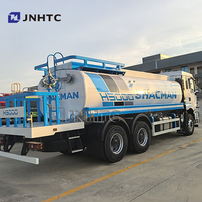 SHACMAN H3000 10 চাকা 15CBM ওয়াটার বউসার ট্রাক ফায়ার স্প্রিংকর ওয়াটার ট্রাক