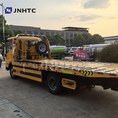 HOWO Wrecker ট্রাক 4x2 5TON হালকা ফ্ল্যাটবেড Wrecker ট্যাক্সি