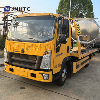 HOWO Wrecker ট্রাক 4x2 5TON হালকা ফ্ল্যাটবেড Wrecker ট্যাক্সি