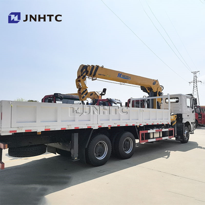 ভারী দায়িত্ব শ্যাকম্যান F3000 6X4 ক্রেন সহ কার্গো ট্রাক 5Ton থেকে 50TON ডাম্প ট্রাক
