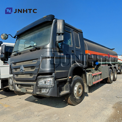 হাও তেল ট্যাঙ্ক ট্রাক 6x4 380hp ক্ষমতা 10 চাকা 20000 লিটার উচ্চ শক্তি ইস্পাত জ্বালানী ট্যাঙ্ক ট্রাক