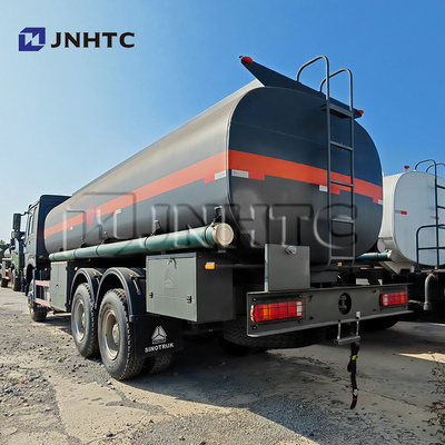 হাও তেল ট্যাঙ্ক ট্রাক 6x4 380hp ক্ষমতা 10 চাকা 20000 লিটার উচ্চ শক্তি ইস্পাত জ্বালানী ট্যাঙ্ক ট্রাক
