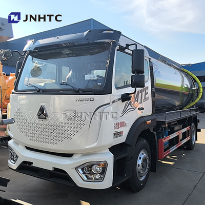 HOWO MATE 4x2 মিনি ভ্যাকুয়াম নিকাশী স্তন্যপান ট্যাঙ্কার ফেকেল স্তন্যপান ট্রাক