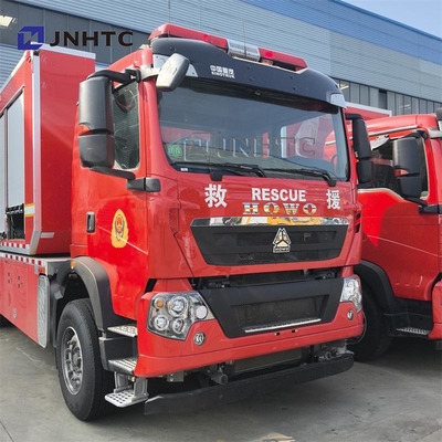 HOWO অগ্নি নির্বাপক ট্রাক 6X4 480hp 5000L অগ্নি নির্বাপক ট্রাক মিনি অগ্নি নির্বাপক ট্রাক