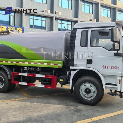 SHACMAN L3000 6 চাকা 8CBM জল Bowser ট্রাক ফায়ার স্প্রিংকর জল ট্রাক