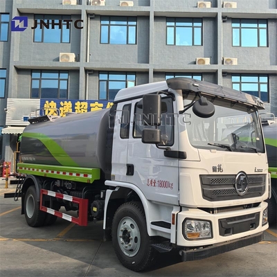 SHACMAN L3000 6 চাকা 8CBM জল Bowser ট্রাক ফায়ার স্প্রিংকর জল ট্রাক