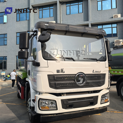 SHACMAN L3000 6 চাকা 8CBM জল Bowser ট্রাক ফায়ার স্প্রিংকর জল ট্রাক