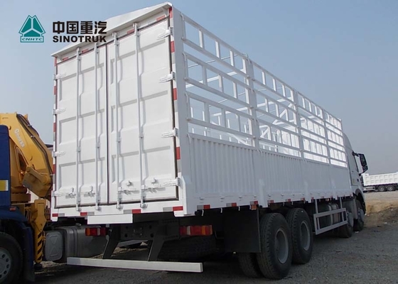 HowoA7 Sinotruk 6 4 4 চাকা ভারী মালবাহী ট্রাক 40T - 50T সাদা রঙ