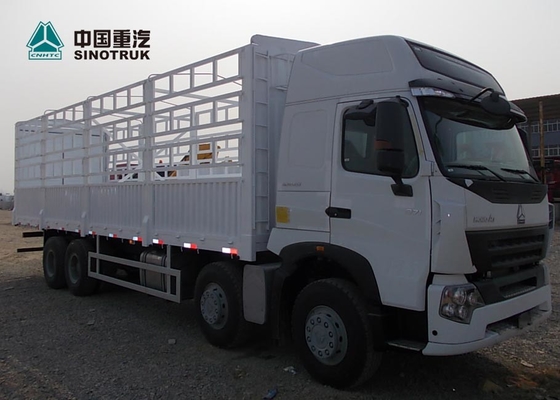 HowoA7 Sinotruk 6 4 4 চাকা ভারী মালবাহী ট্রাক 40T - 50T সাদা রঙ
