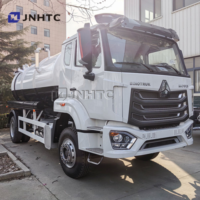 বেস্ট সেলিং HOWO 4*2 5m3 ভ্যাকুয়াম নিকাশী শোষণ ট্রাক বিক্রয়ের জন্য