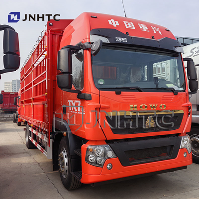 চীনা সিনোট্রাক HOWO TX 4X2 6 হুইলার বেড়া কার্গো ট্রাক বিক্রয়ের জন্য
