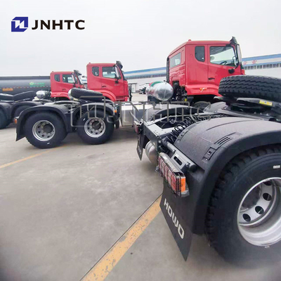 সিনো হাও এনএক্স 6x4 প্রাইম মুভার ভারী ট্রাক ট্র্যাক্টর ট্রেলার হেড ট্রাক